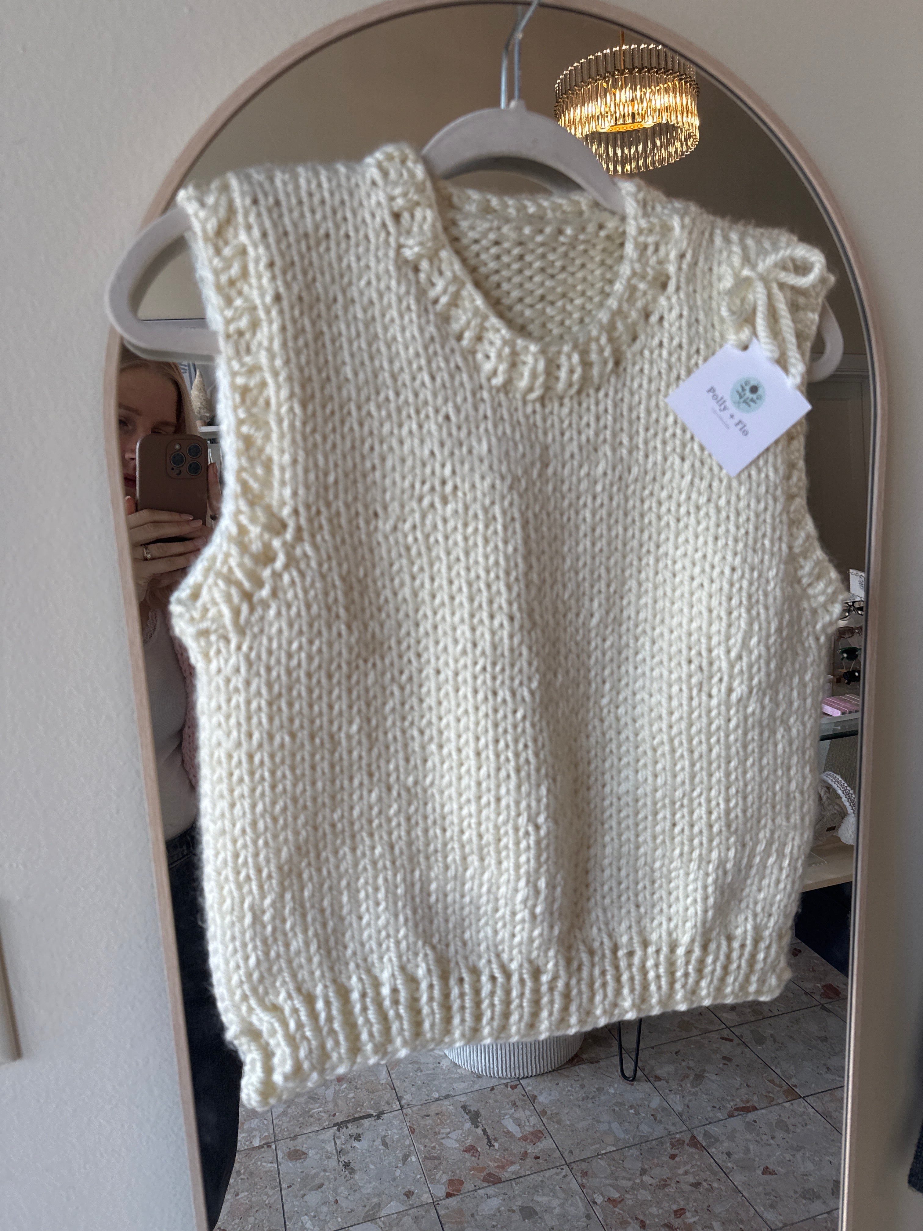 Hand Knit Vest – Hazelry Hand Knit Vest – Hazelry