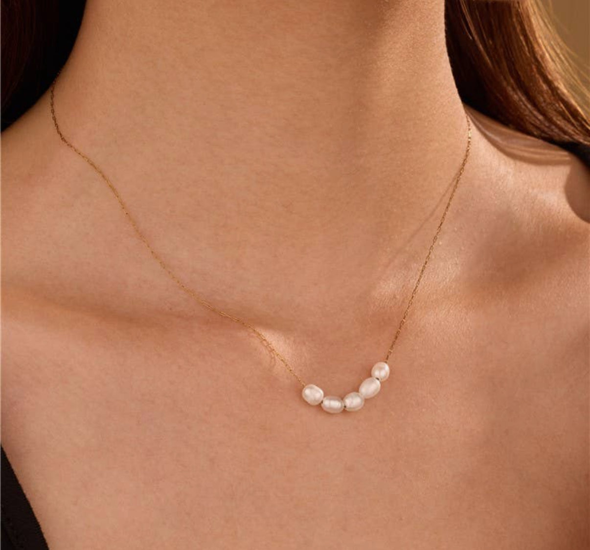 Pearl Stainless Steel Necklace