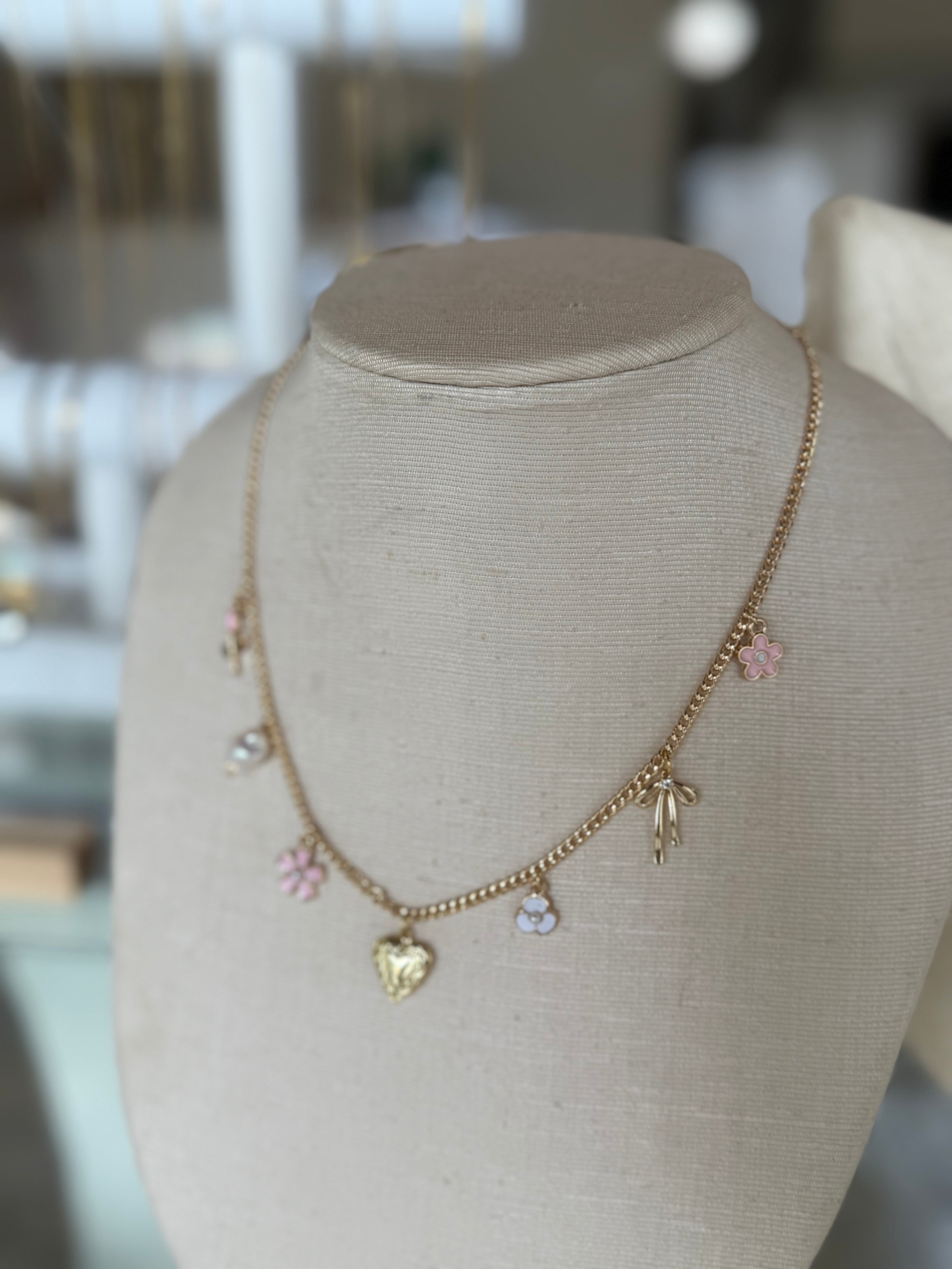 Custom Charm Necklace or Bracelet