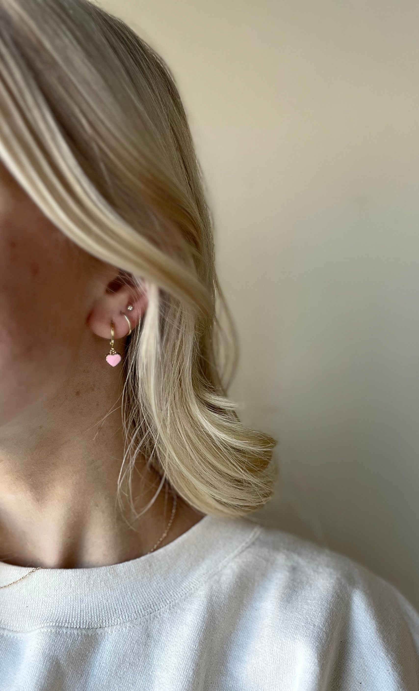 Mini Sweetheart Earrings