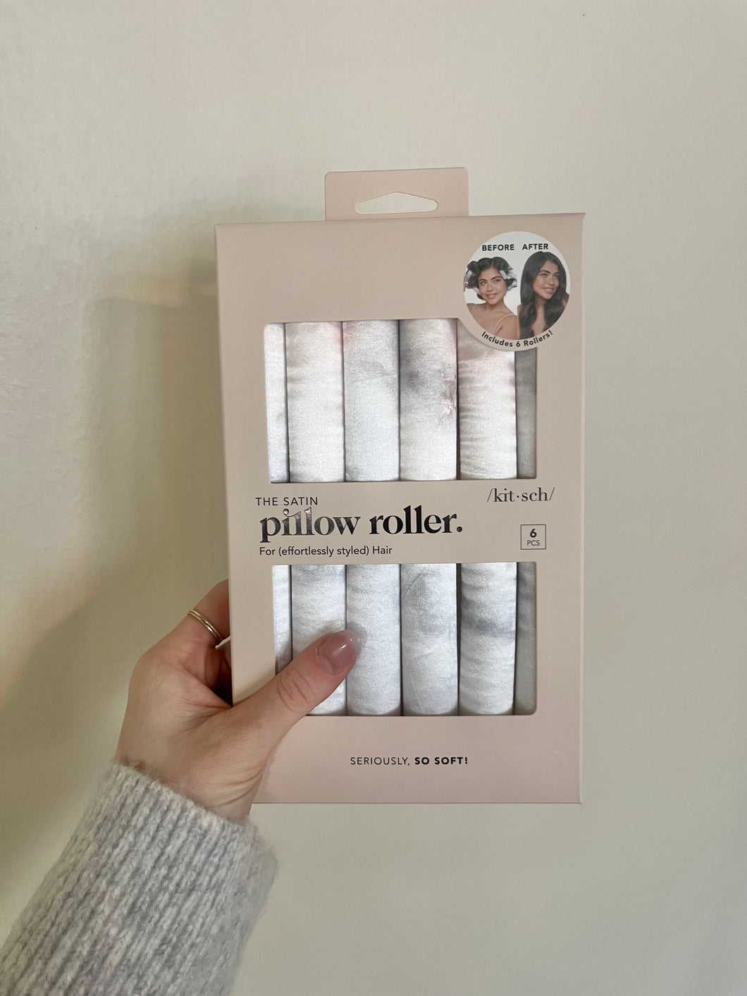 Satin Pillow Rollers