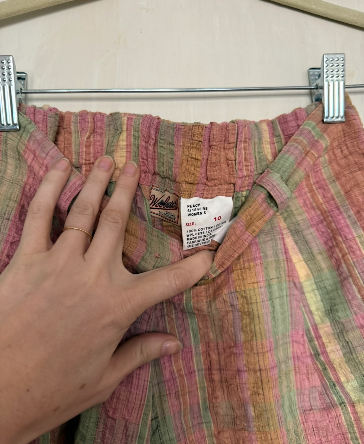 Vintage Plaid Shorts