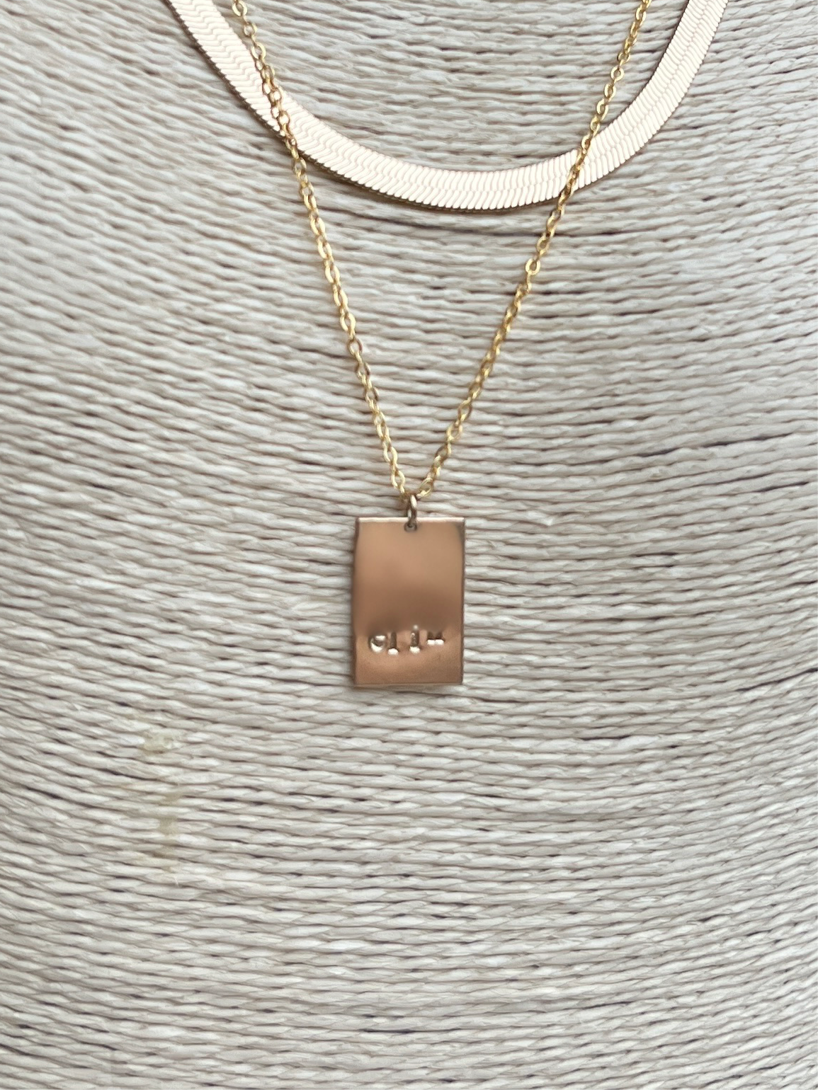 Custom Gold Filled Necklace