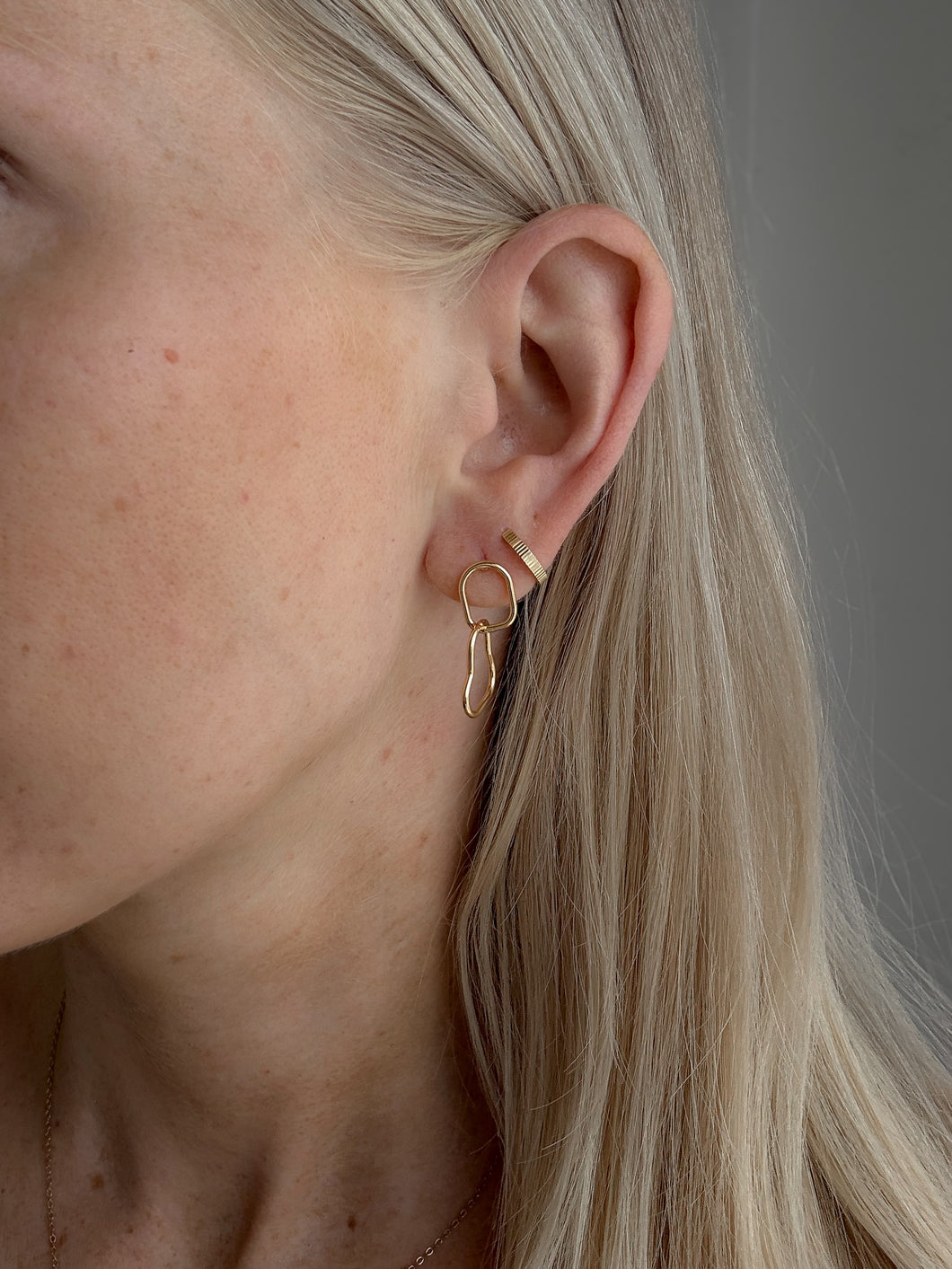 Dainty Abstract Earring