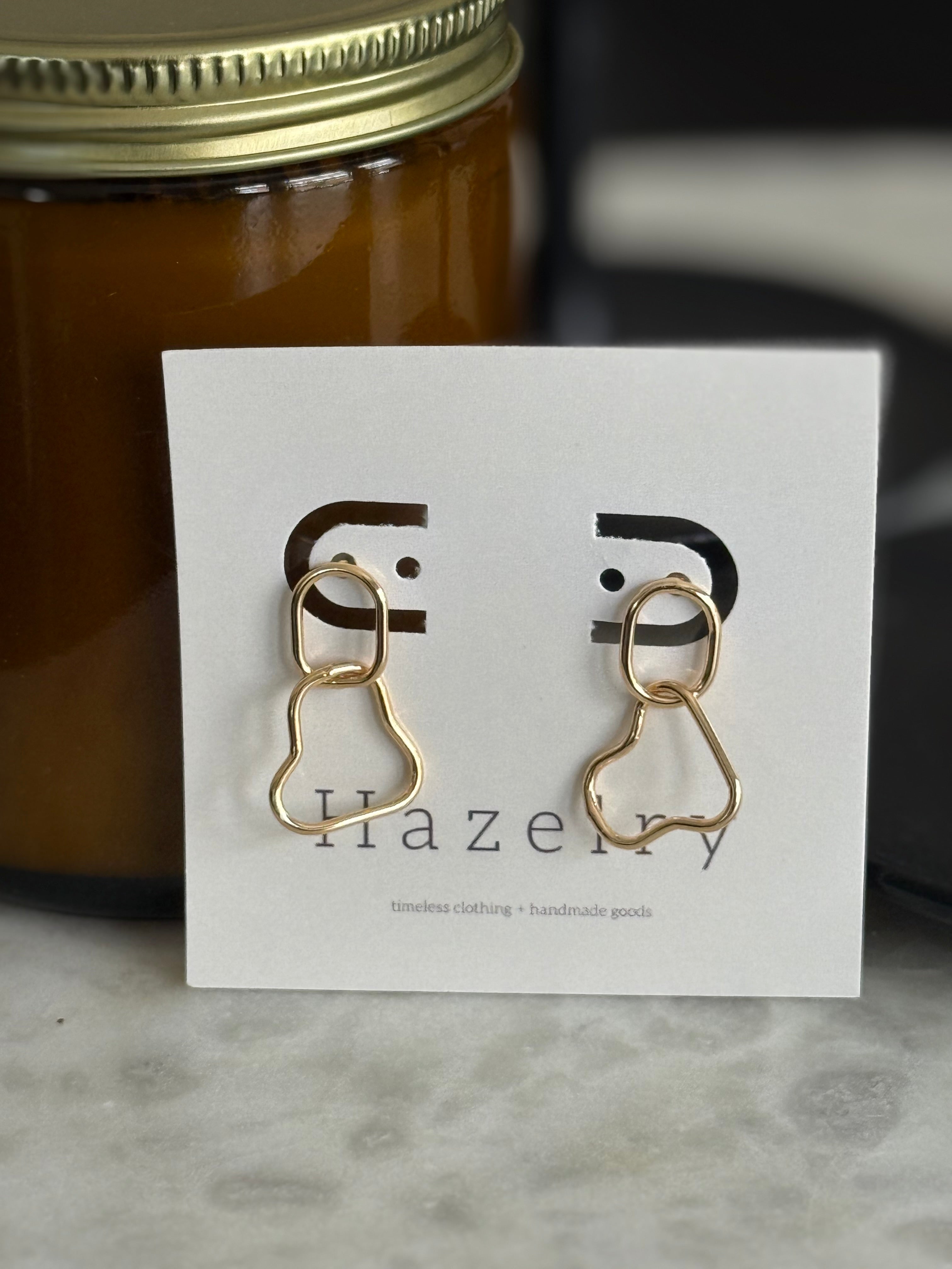 Dainty Abstract Earring