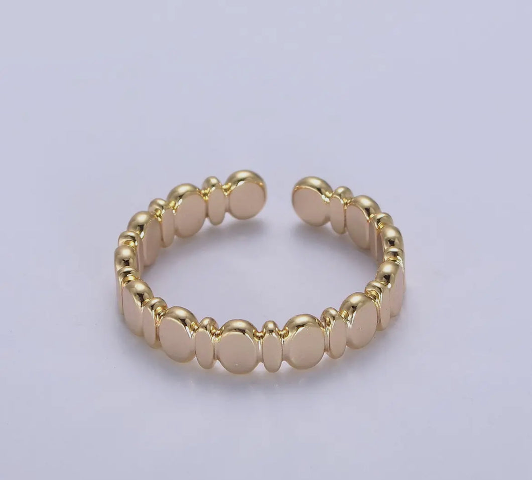 Gold Filled Adjustable Ring