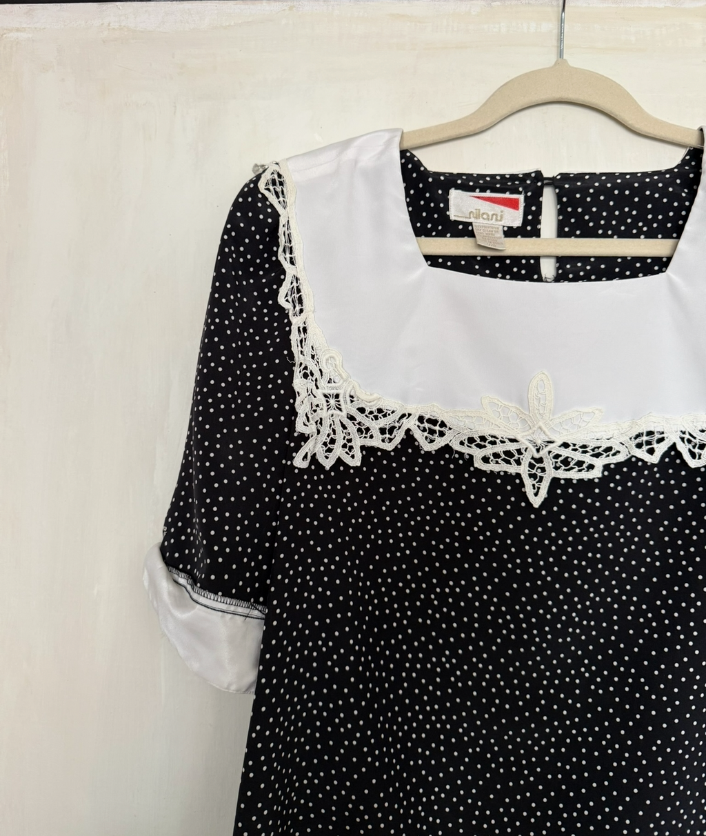 Vintage Polka Dot Top