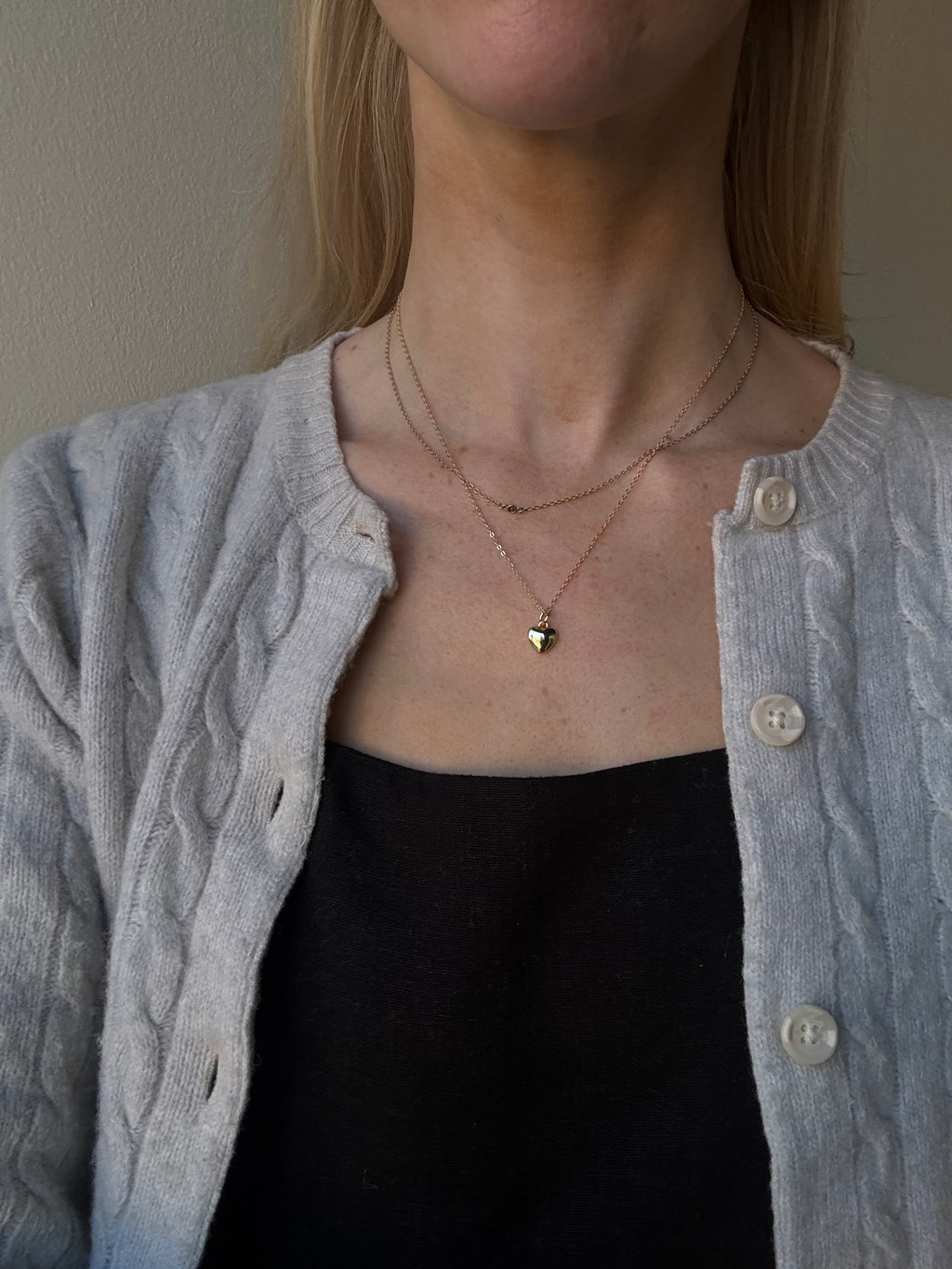 Bubble Heart Necklace