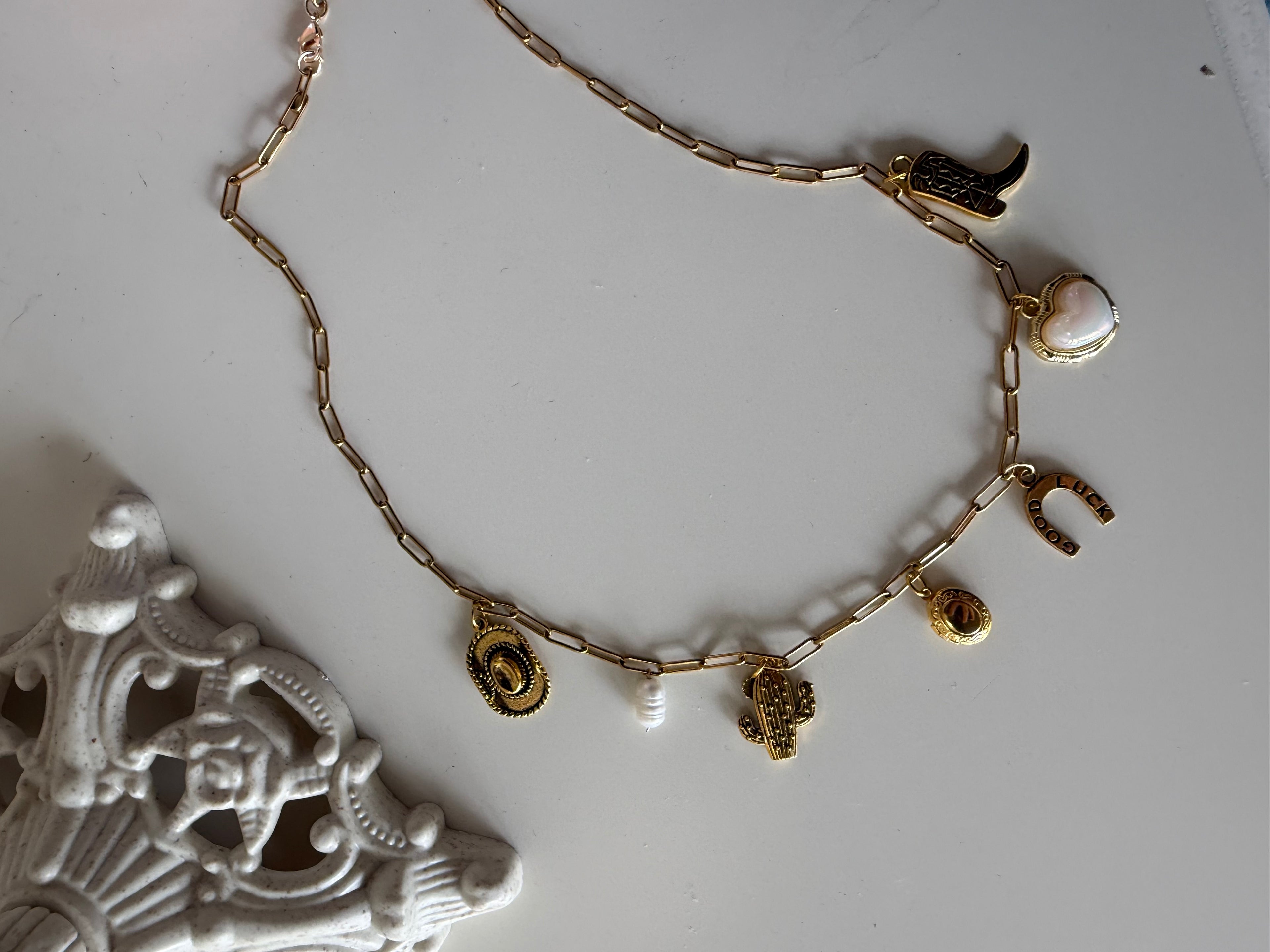 Custom Charm Necklace or Bracelet
