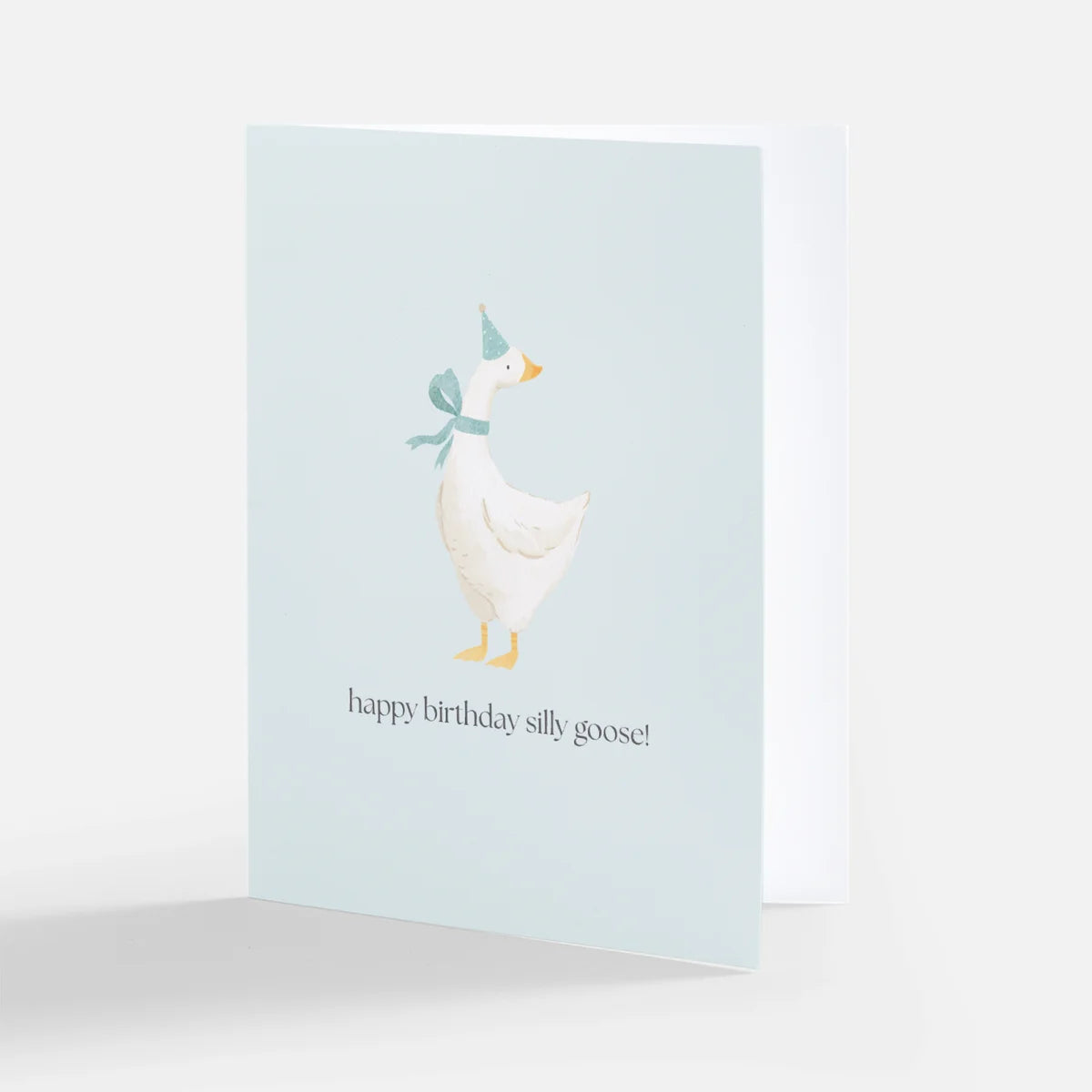 silly goose birthday card