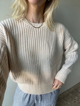 Load image into Gallery viewer, Olive + Cradle 100% Cotton Sweater
