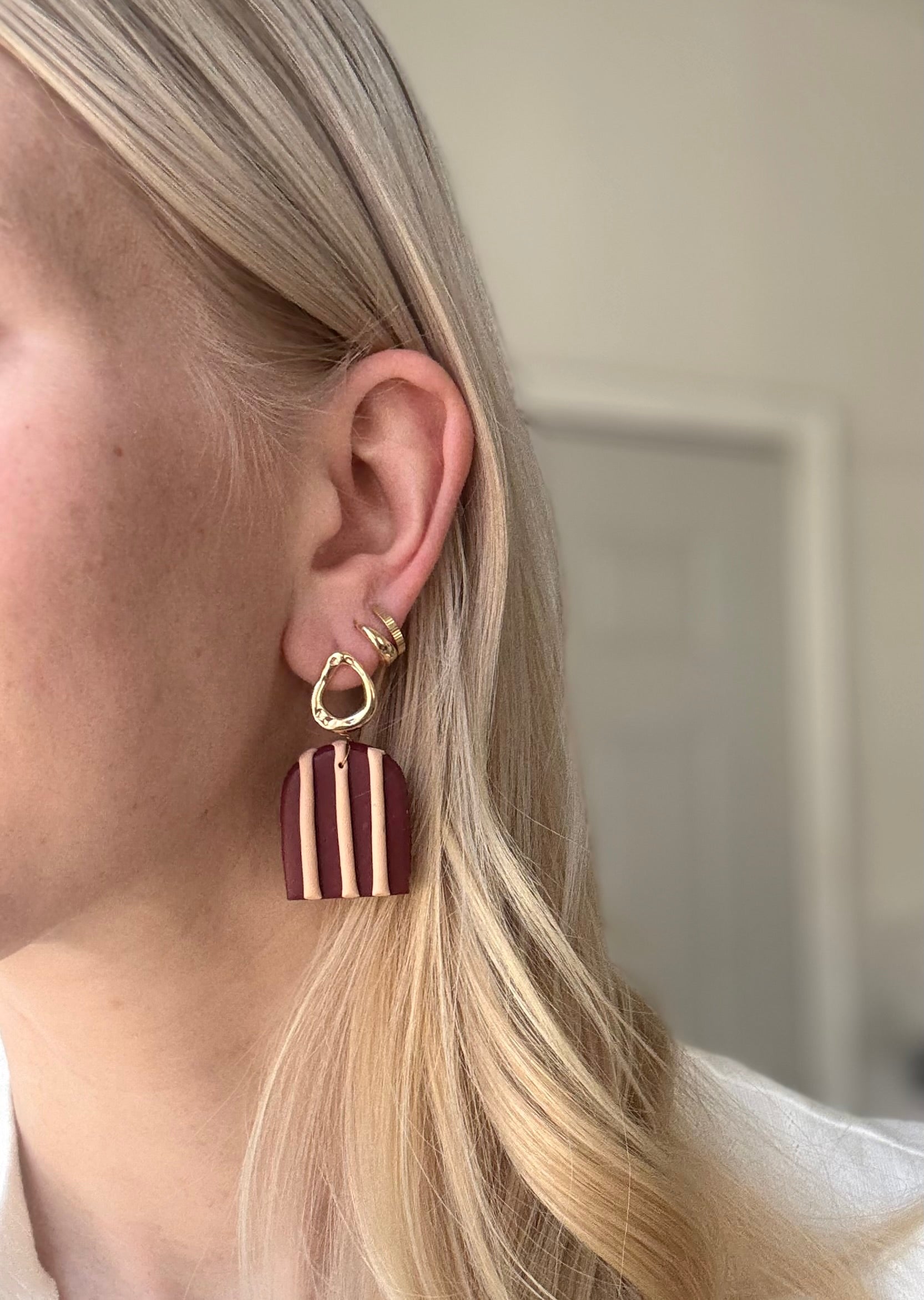 Black Cherry Earrings