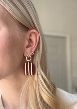 Load image into Gallery viewer, Black Cherry Earrings
