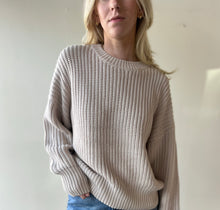 Load image into Gallery viewer, Olive + Cradle 100% Cotton Sweater
