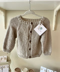 Neutral Hand Knit Baby Cardigan