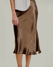 Load image into Gallery viewer, Chocolate Chrome Midi Skirt
