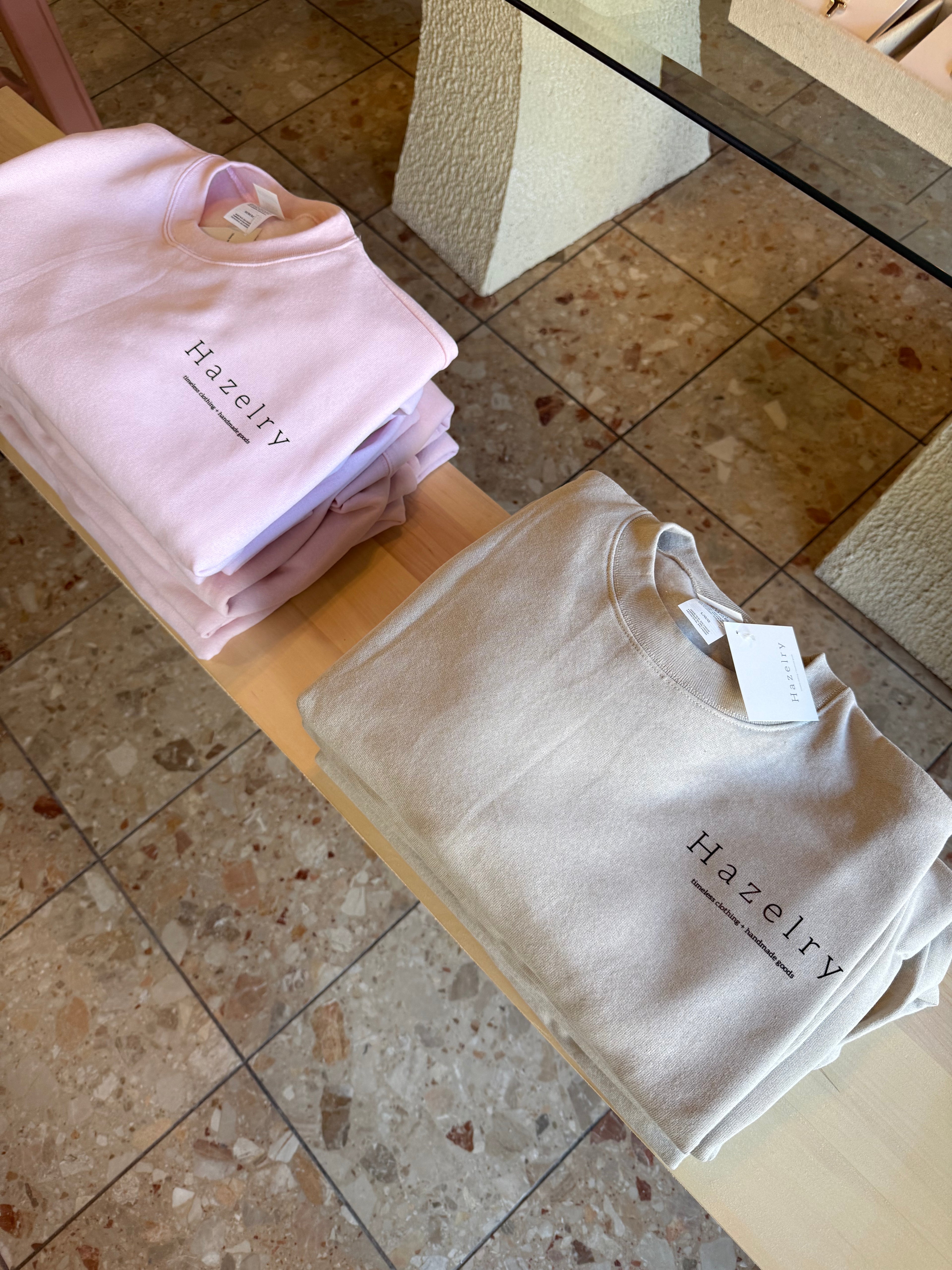Hazelry Branded Crewneck