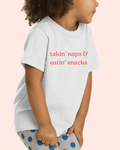 naps n snacks tee