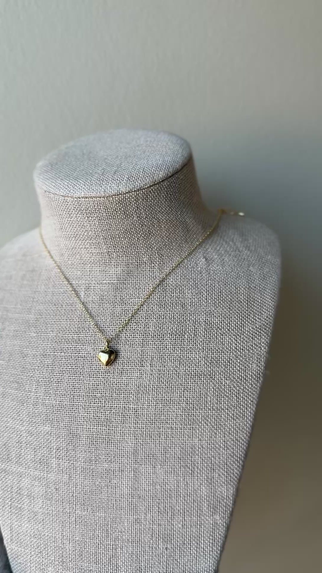 Bubble Heart Necklace