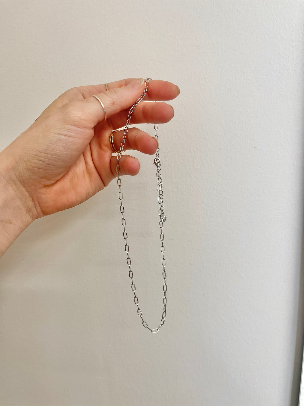 Silver Layering Chain